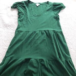 J Crew Factory tiered dress